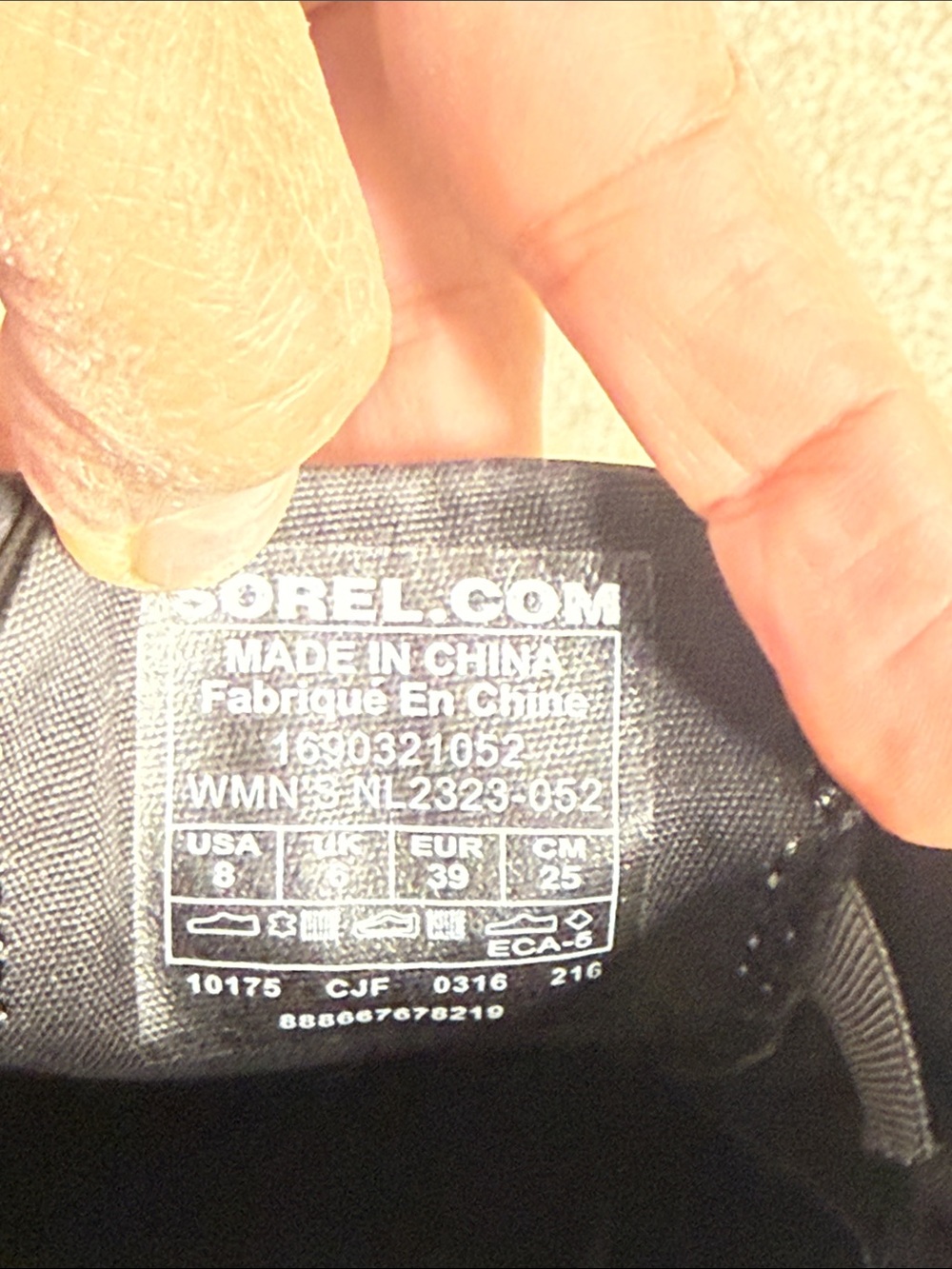 Sorel Major Oxford distressed brown Leather & gray Wool - Picture 13 of 13